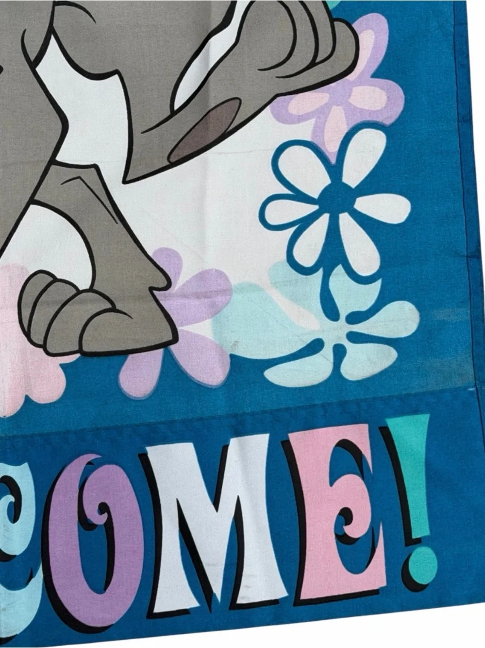 Scooby-Doo Banner Welcome Flag 28x40 Two Sided Garden Hanna Barbera